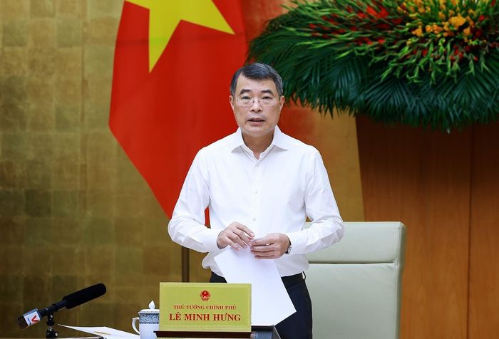 Thủ tướng Lê Minh Hưng chủ trì Phiên họp Chính phủ thường kỳ tháng 7 năm 2026. Ảnh: Dương Giang – TTXVN