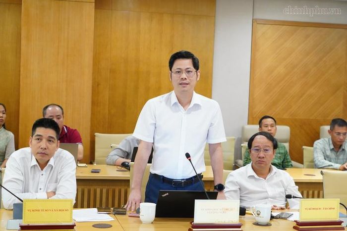 Ông Hoàng Anh Tú, Phó Vụ trưởng Vụ Khoa học kỹ thuật và công nghệ (Bộ KH&amp;CN) - Ảnh: VGP/TG