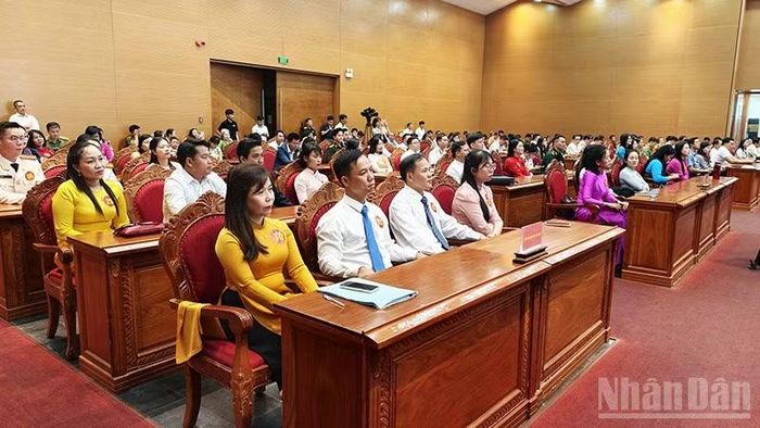 Các thí sinh tham dự hội thi.