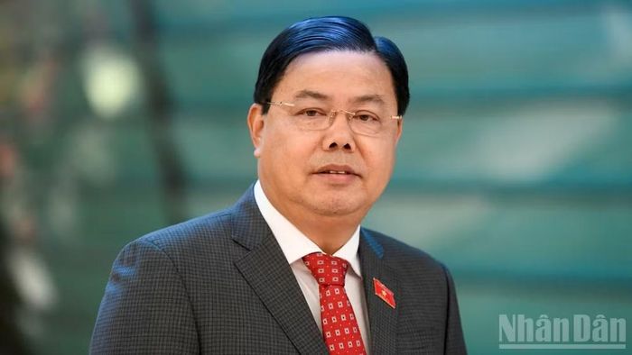 Tân Bộ trưởng Nội vụ Nguyễn Tiến Hải. (Ảnh: DUY LINH)