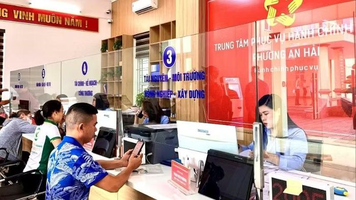 Trung tâm phục vụ hành chính công phường An Hải (TP Hải Phòng).