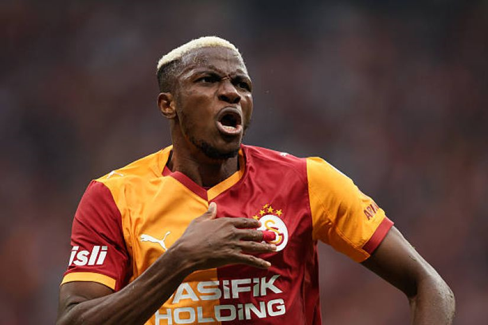 Tottenham Hotspur quan tâm đến tiền đạo Victor Osimhen. Ảnh: Getty 