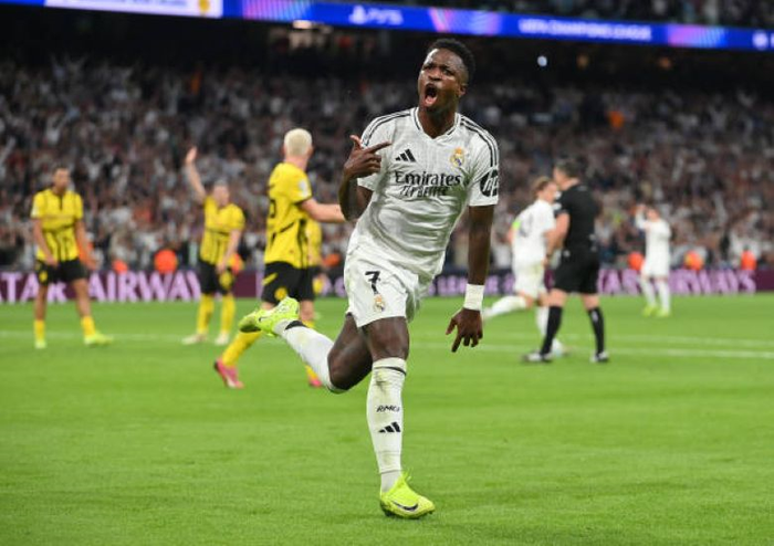 Arsenal mong muốn chiêu mộ Vinicius Junior. Ảnh: Getty 