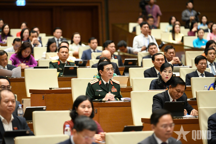Các đại biểu tham dự phiên khai mạc. Ảnh: TRỌNG HẢI