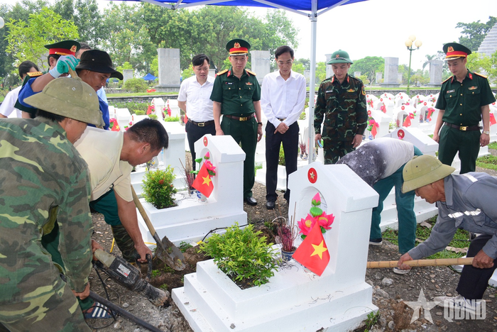 Hơn 1.000 liệt sĩ chưa có thông tin sẽ được lấy mẫu ADN. 