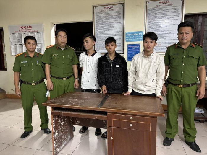 3 thanh thiếu niên liên quan đến vụ việc.