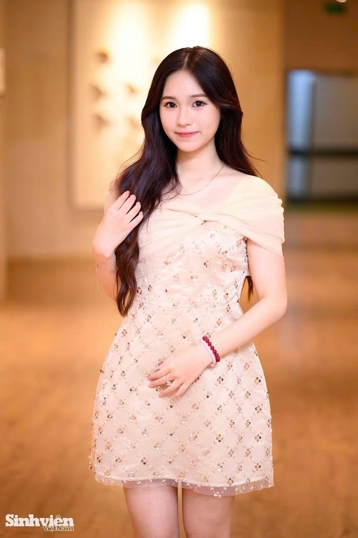 Lê Kim Ngân cho rằng, mỗi trải nghiệm mới đều là cơ hội để hoàn thiện bản thân và tích lũy hành trang cho tương lai (Ảnh: Lê Vượng)