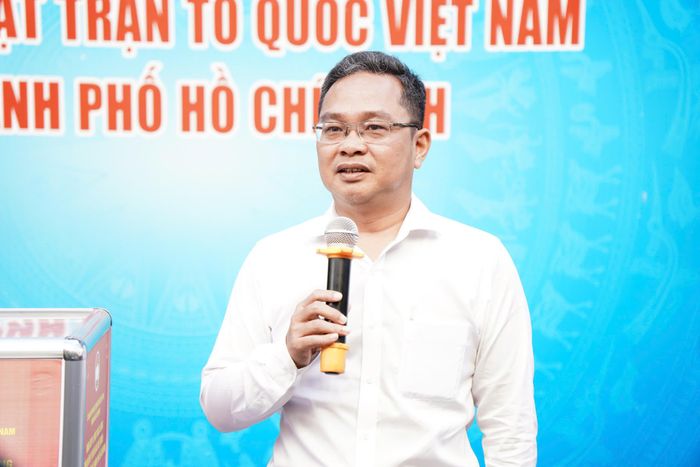  Phó Chủ tịch Ủy ban MTTQ Việt Nam TPHCM Phạm Minh Tuấn phát động ủng hộ Quỹ “Vì biển đảo quê hương - Vì tuyến đầu Tổ quốc” TPHCM năm 2026 