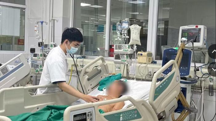 Sau gần 12 ngày điều trị, người bệnh đã có nhiều chuyển biến tích cực - Ảnh BVCC