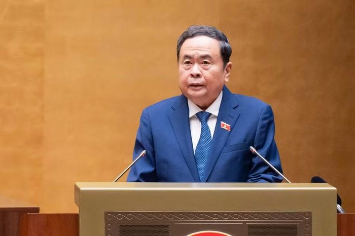 Chủ tịch Quốc hội Trần Thanh Mẫn phát biểu khai mạc Kỳ họp.