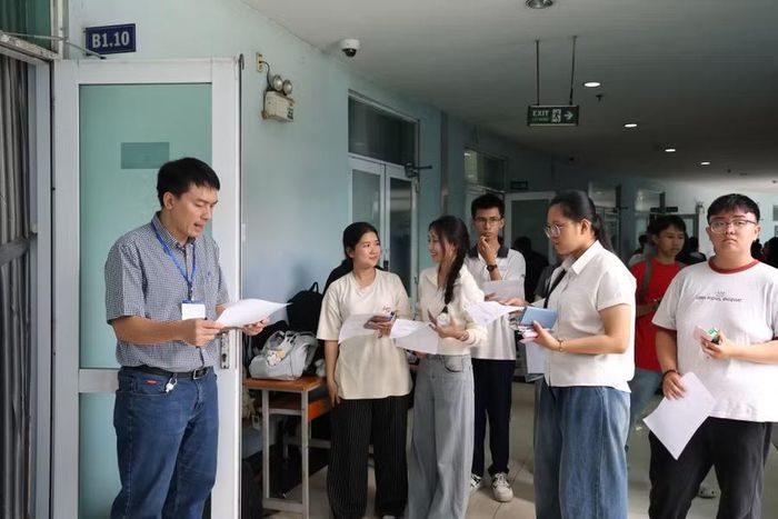 Thí sinh tham gia kỳ thi đánh giá năng lực của Đại học Quốc gia TPHCM năm 2026. Ảnh: VNUHCM.