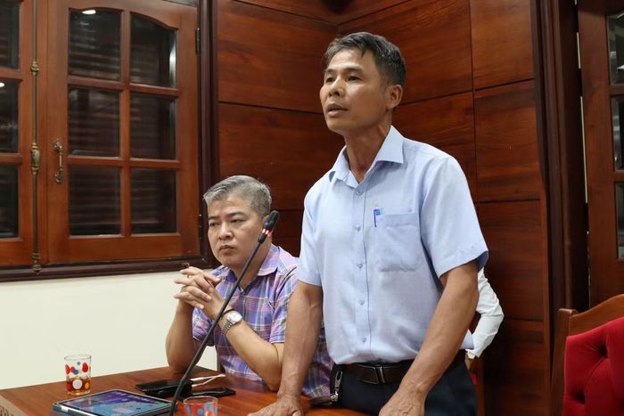 Ông Nguyễn Hữu Chiến từng phản ánh doanh nghiệp thu mua sầu riêng nhưng không sử dụng mã số vùng trồng của HTX.