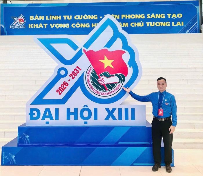 Anh Nguyễn Quốc Toản - Phó Bí thư Tỉnh Đoàn, Chủ tịch Hội LHTN Việt Nam tỉnh Quảng Trị.