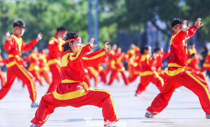 Bình Định (cũ) là cái nôi của Võ cổ truyền Việt Nam. Thời Tây Sơn được ghi nhận là giai đoạn hưng thịnh và phát triển rực rỡ nhất của Võ cổ truyền Bình Định. Ảnh: Trương Định.