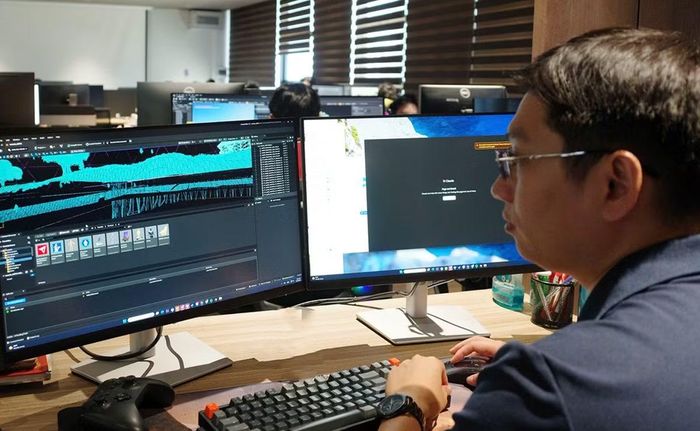  Thầy Nguyễn Lê Hoàng tại Xưởng phim Én Bạc (SSS), ĐH Duy Tân 