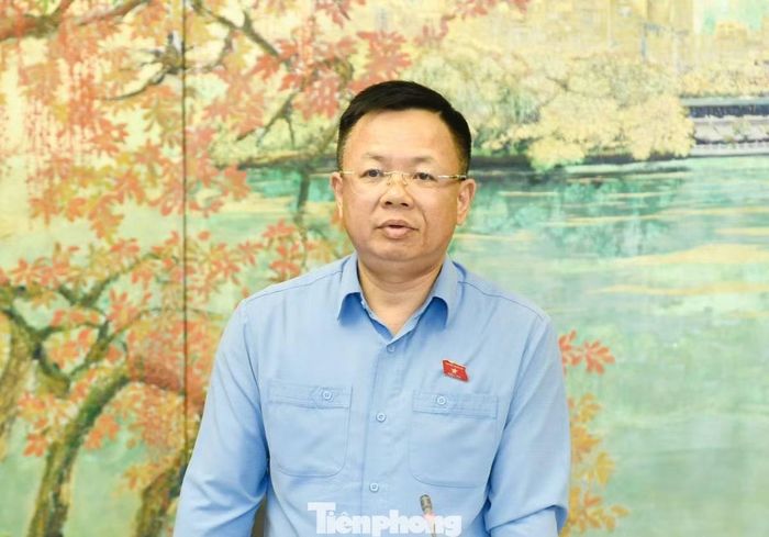 ĐBQH Trần Thanh Hà. Ảnh: Như Ý.