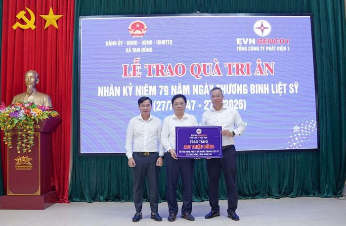 EVNGENCO1 triển khai nhiều hoạt động tri ân nhân kỷ niệm 79 năm Ngày Thương binh - Liệt sĩ, đồng thời thực hiện các chương trình an sinh xã hội tại nhiều địa phương.
