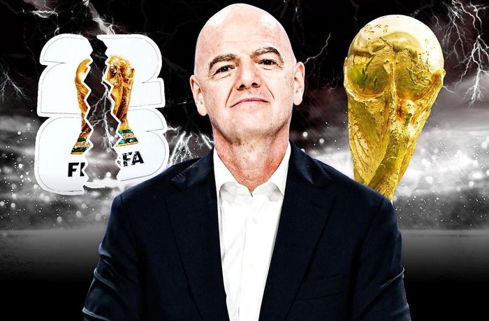 Kế hoạch bán bản quyền World Cup của Infantino vấp phải những phản ứng dữ dội - Ảnh: SunSport