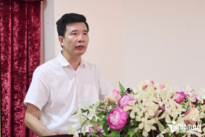 Phó Trưởng ban Ban Tôn giáo Chính phủ Nguyễn Tiến Trọng phát biểu đề dẫn 