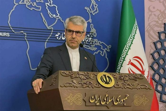 Phát ngôn viên của Bộ Ngoại giao Iran Esmaeil Baghaei. Ảnh: Bộ Ngoại giao Iran
