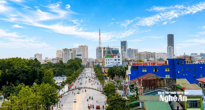 Một góc phường Thành Vinh, tỉnh Nghệ An. Ảnh: Thành Duy