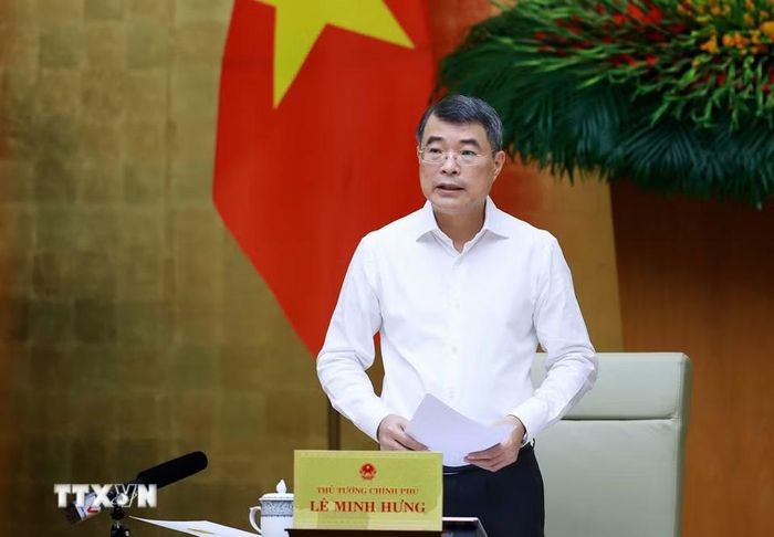 Thủ tướng Lê Minh Hưng chủ trì Phiên họp Chính phủ thường kỳ tháng 7 năm 2026. (Ảnh: Dương Giang/TTXVN)