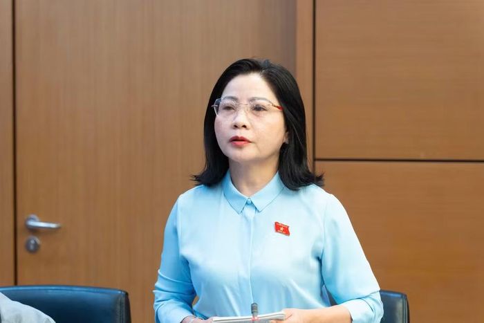 Đại biểu Nguyễn Thị Thu Nguyệt, Đoàn đại biểu Quốc hội tỉnh Đắk Lắk. (Ảnh: Quochoi.vn)