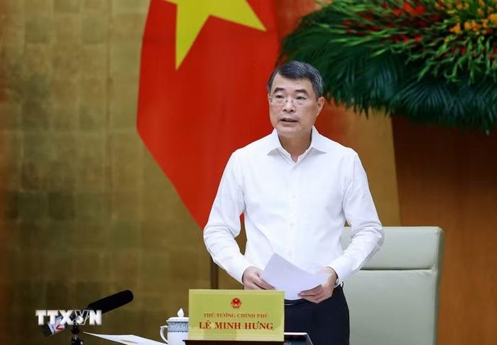 Thủ tướng Lê Minh Hưng chủ trì Phiên họp Chính phủ thường kỳ tháng 7 năm 2026. (Ảnh: Dương Giang/TTXVN)