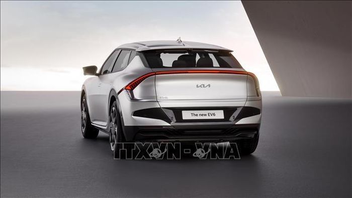 Mẫu xe điện EV6 của Kia Corp. Ảnh: Yonhap/TTXVN