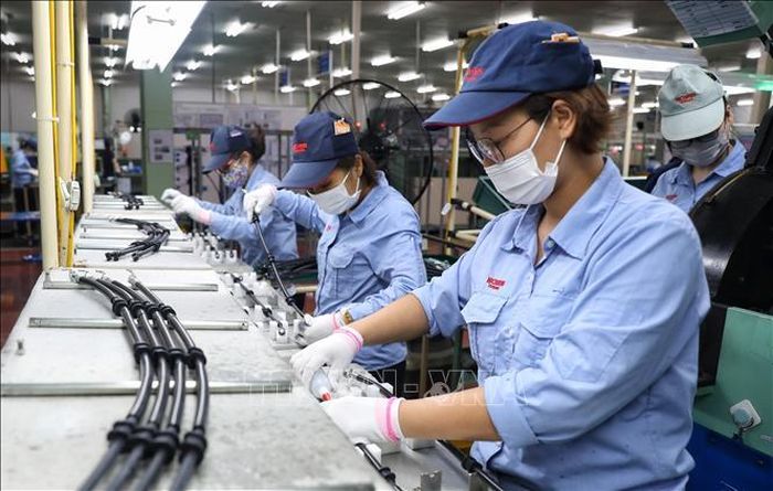 Việt Nam tiếp tục là điểm sáng thu hút dòng vốn FDI. Ảnh: TTXVN