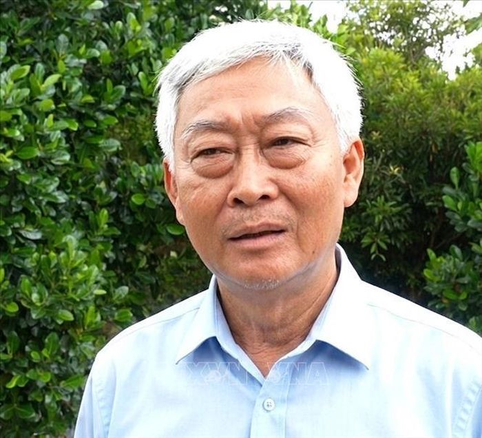 Ông Nguyễn Hữu Lý, đảng viên hưu trí khu phố Tân Xuân 1, phường Long An (Tây Ninh).