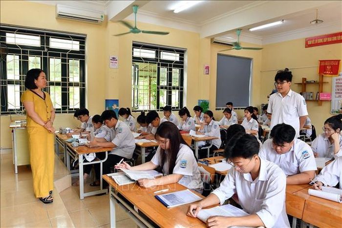 UBND tỉnh Tuyên Quang đã chính thức phê duyệt phương án tổng thể sắp xếp mạng lưới các cơ sở giáo dục mầm non, phổ thông và giáo dục thường xuyên công lập. Ảnh tư liệu - minh họa: TTXVN phát