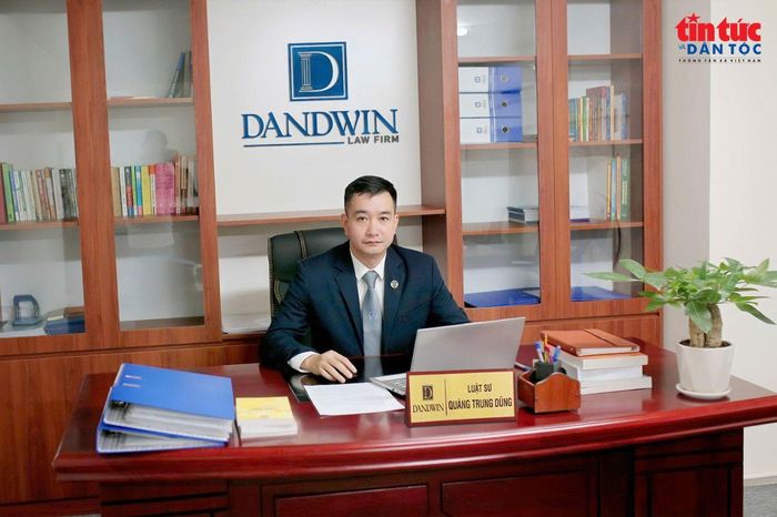 Luật sư Quàng Trung Dũng, Giám đốc Công ty Luật TNHH Dandwin.