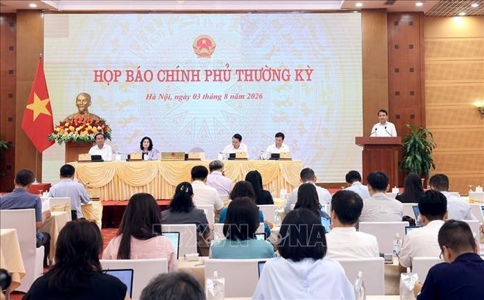 Quang cảnh buổi họp báo. Ảnh: Tuấn Anh/TTXVN