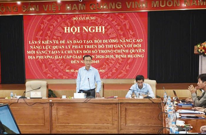 Ông Ngô Anh Tuấn, đại diện Học viện Chiến lược, bồi dưỡng cán bộ xây dựng khẳng định: Đề án lần này chú trọng đi vào chất lượng, chiều sâu.