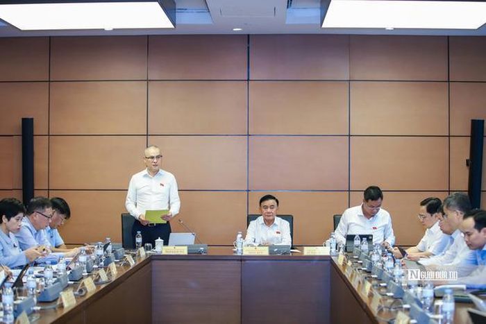Quang cảnh phiên thảo luận tổ chiều 3/8 (Ảnh: Hữu Thắng).