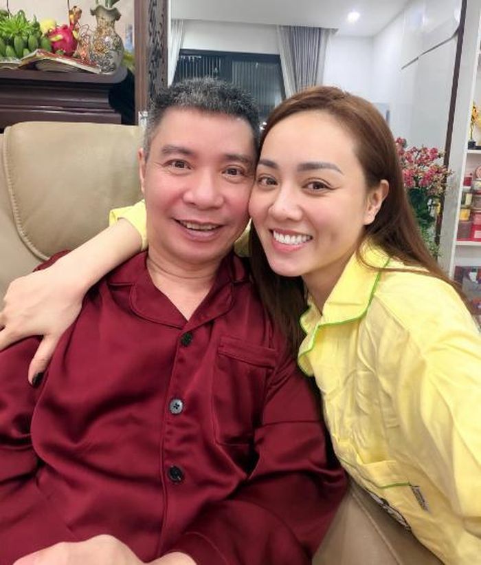 Ngọc Hà luôn đồng hành bên Công Lý.