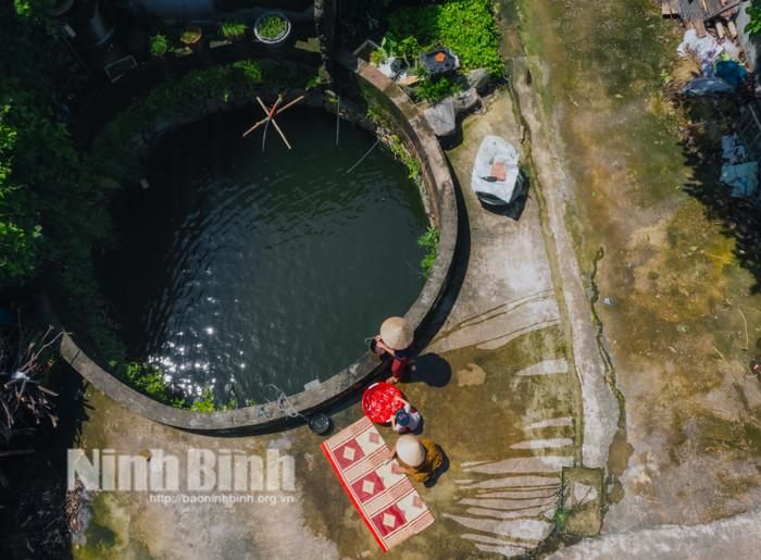 Cảnh đẹp ở ngôi làng cổ nghìn năm tuổi ở Gia Viễn. Ảnh: báo Ninh Bình