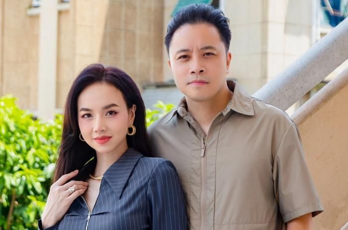 Đinh Ngọc Diệp và Victor Vũ.