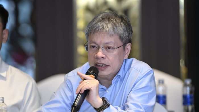 Ông Lê Quốc Vinh, Chủ tịch Le Group of Companies, Chủ tịch CLB Giám đốc Sales & Marketing (CSMO). Ảnh: Hoàng Anh.