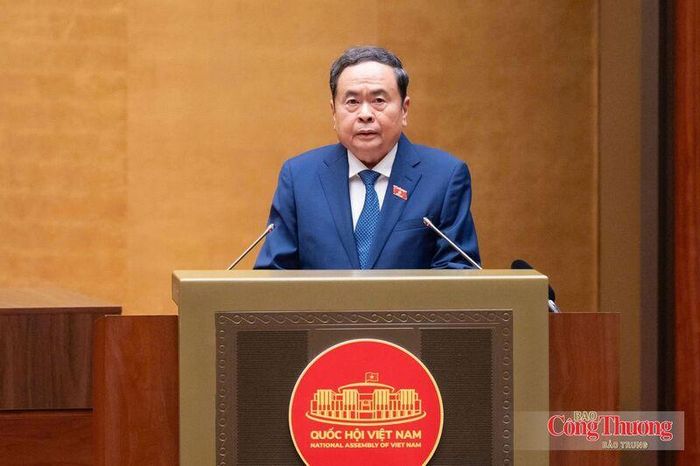 Chủ tịch Quốc hội Trần Thanh Mẫn phát biểu khai mạc Kỳ họp không thường lệ thứ Nhất, Quốc hội khóa XVI.