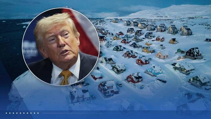 Ông Trump một lần nữa bày tỏ mong muốn Mỹ kiểm soát Greenland. Ảnh: AP.