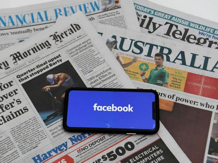 Australia nâng mức thuế đối với các tập đoàn công nghệ lớn nhằm thúc đẩy các nền tảng ký kết thỏa thuận chi trả cho các cơ quan báo chí để sử dụng nội dung tin tức. Ảnh: AAP.