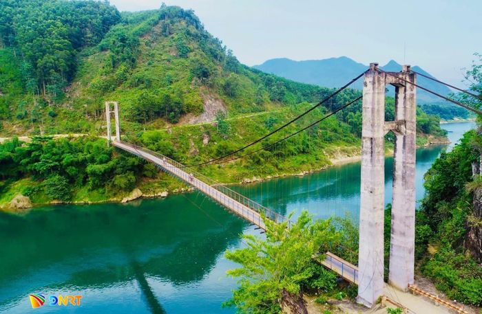 Quế Phước có cảnh sắc thanh bình bên dòng sông mẹ Thu Bồn. Ảnh: PHAN VINH