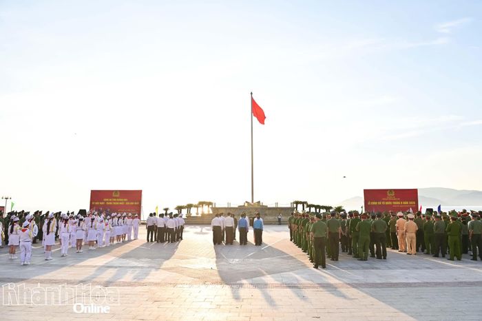 Quang cảnh buổi lễ.