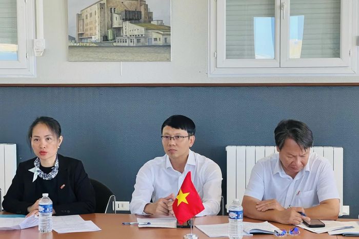 Phó Chủ tịch UBND tỉnh Nguyễn Thanh Hà phát biểu tại buổi làm việc.