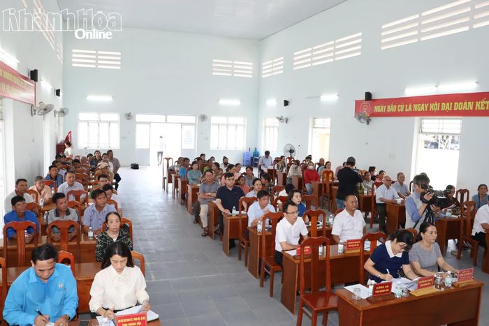 Quang cảnh tại buổi khảo sát.