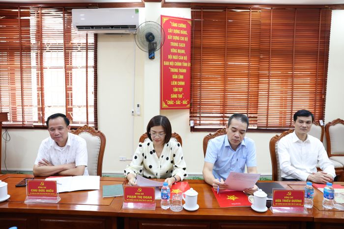 Lãnh đạo Ban Nội chính Tỉnh ủy Lạng Sơn dự buổi trao đổi kinh nghiệm