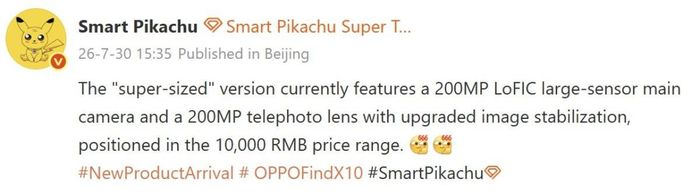 OPPO vẫn đang phát triển Find X10 Ultra