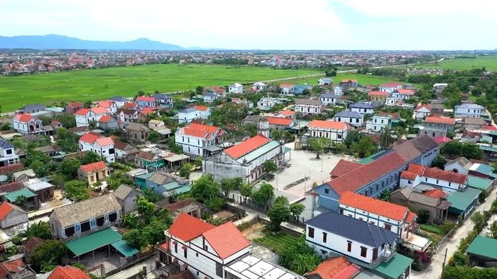 Một góc xã Nam Gianh hôm nay - Ảnh: T.T